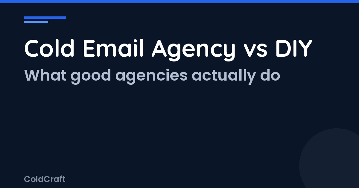 Cold Email Agency: Why Hire One and What to Expect